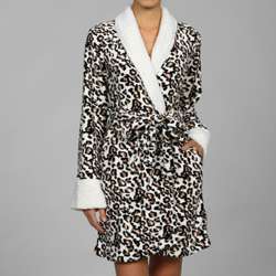 Twinklzzz Womens Cheetah Print Robe  