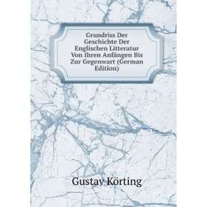  ngen Bis Zur Gegenwart (German Edition) (9785874188030) Gustav KÃ