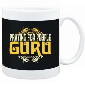  Mug Black  Praying For People GURU  Hobbies Sports 