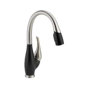 Delta Faucet 9158 SB DST Fuse, Single Handle Pull Down Kitchen Faucet 