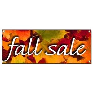  FALL SALE BANNER SIGN store clearance signs Patio, Lawn & Garden