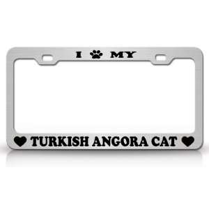  I PAW MY TURKISH ANGORA Cat Pet Animal High Quality STEEL 