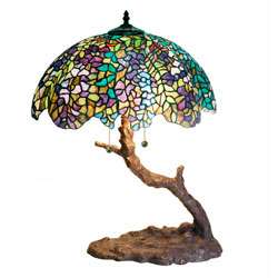Tiffany style Tree Lamp  
