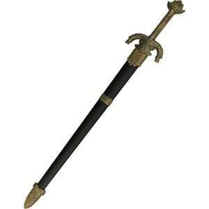  3rd Century B.C. Celtic 2 Handed Sword Brass Replica from 