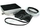   hood + cap + UV filter For Panasonic NV GS500 camera all 43 mm camcord