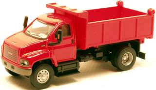 Boley #3009 11 GMC Topkick 2 axle Dump Truck Red 1/87  