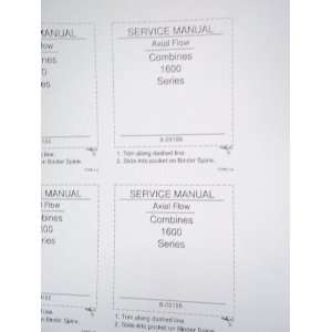  Case 1600 Series Axial Flow Combine OEM Service Manual 