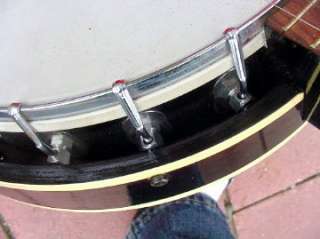 Five String Banjo In Case Excellent Condition   