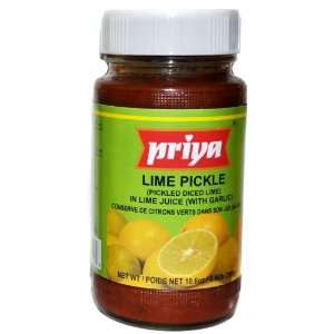 Priya Lime Pickle   10.6oz  Grocery & Gourmet Food