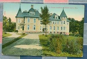 Old Postcard Green Bay Wisconsin St. Joseph Academy  