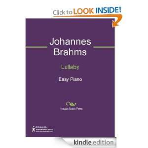 Lullaby Sheet Music Johannes Brahms  Kindle Store