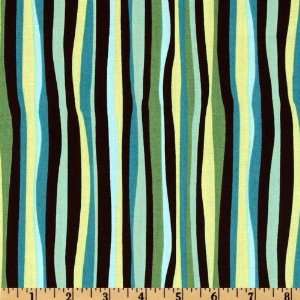   Galaxy Wavey Stripe Brown Fabric By The Yard Arts, Crafts & Sewing
