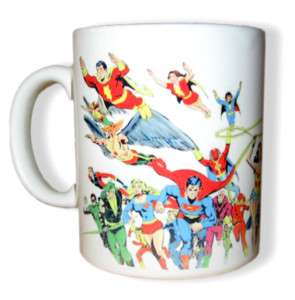 Super Powers Exclusive Coffee Cup Batman Superman Mug  