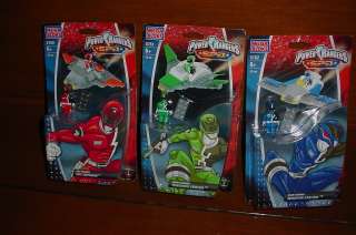 New Power Rangers SPD Mega Bloks includes Blue 5762, Green 5761, Red 