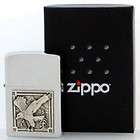 ZIPPO Lighter with a Pewter FISH Emblem Salmon/Trout  