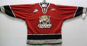 Reebok Prince George Cougars Premier WHL Hockey Jersey  