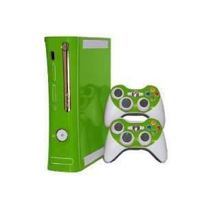  Xbox 360 Skin   NEW   MONSTER GREEN system skins faceplate 