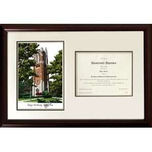  Michigan State University Beaumont Tower Graduate Frame 
