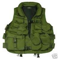 Deluxe Tactical Soft Collar SWAT Vest   OD Green  