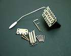   Size Steel Block Tremolo System  Fits MEXICAN Fender Strats Chrome