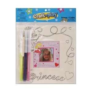  Crafty Craft n Play Frame Kit Princess; 6 Items/Order 