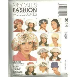   Scarf McCalls Fashion Accessories Sewing Pattern 3044 Arts, Crafts