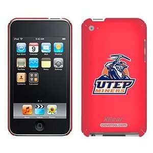  UTEP Mascot raised on iPod Touch 4G XGear Shell Case 