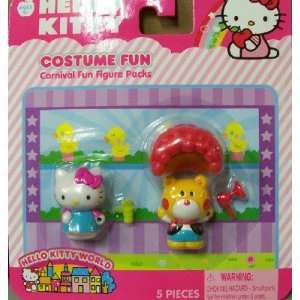  HELLO KITTY CARNIVAL FUN FIGURE PACKS   COSTUME FUN Toys & Games