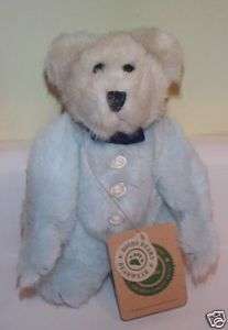 Boyds Bears Plush Gwinton Blue Bear and TOO Cute NWT  