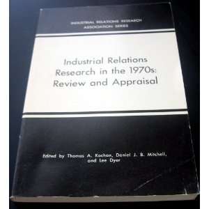   (Industrial Relations Research Association) Thomas A. Kochan Books