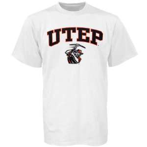  UTEP Miners White Bare Essentials T shirt Sports 