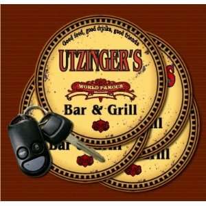    UTZINGERS Family Name Bar & Grill Coasters