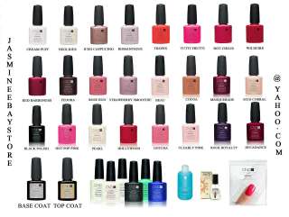   KIT SET INCLUDES ALL 30 SHELLAC COLORS PLUS BASE TOP AND MORE  