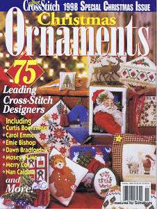 Just Cross Stitch Christmas Ornament Issue 1998  