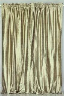   Pure Dupioni Silk handmade Curtains Drapes Panels Rod Pocket  