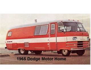 1965 Dodge Motor Home Refrigerator Magnet  