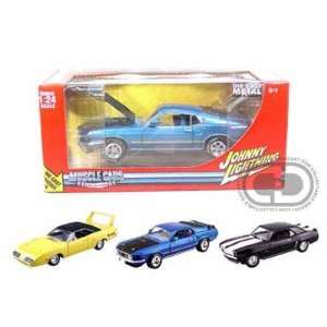  1969 Ford Mustang MACH I 1/24 Blue Toys & Games