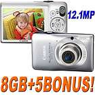 Canon PowerShot SD1300 IS 12.1MP Digital Camera 16x Zoom 2.7 LCD 
