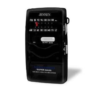  Jensen Portable AM/FM Stereo Radio (JSR 1000A 