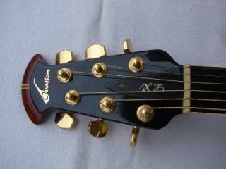 bridge bound ebony rosette inlaid oakleaf pickup ovation high output 