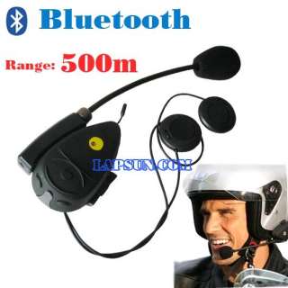 Bluetooth BT Motorcycle Helmet Headset Intercom Speaker  