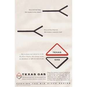  Print Ad 1960 Texas Gas Texas Gas Books