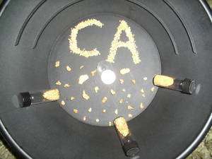 POUNDS CALIFORNIA GOLD PANNING PAYDIRT MATERIAL, UNPROCESSED AND 