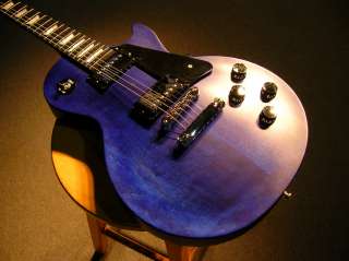 Gibson Les Paul Studio Faded Blue Stain Obeche Fretboard Burstbucker 