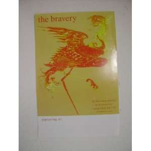  The Bravery Poster An Honest Mistake Debut Album 