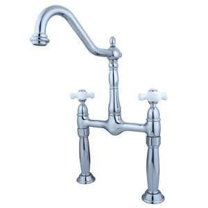   Vessel Sink Faucet, with 7 Extensions, Chrome