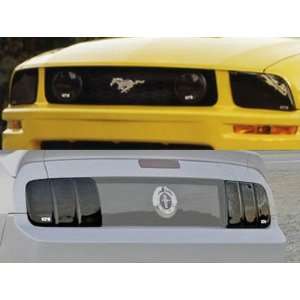 GT Styling 05 09 Ford Mustang GT Smoke Headlight, Fog/Driving Light 