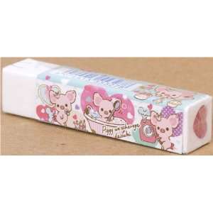  kawaii Piggy Girl pink piglet eraser with heart Toys 