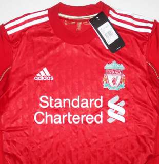 10/12 Liverpool Home TECHFIT Player Issue Football Shirt Soccer Jersey 