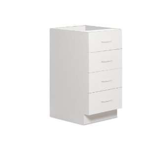  18 4 Drawer Lower Cabinet (flat drawer fronts) By Prepac 